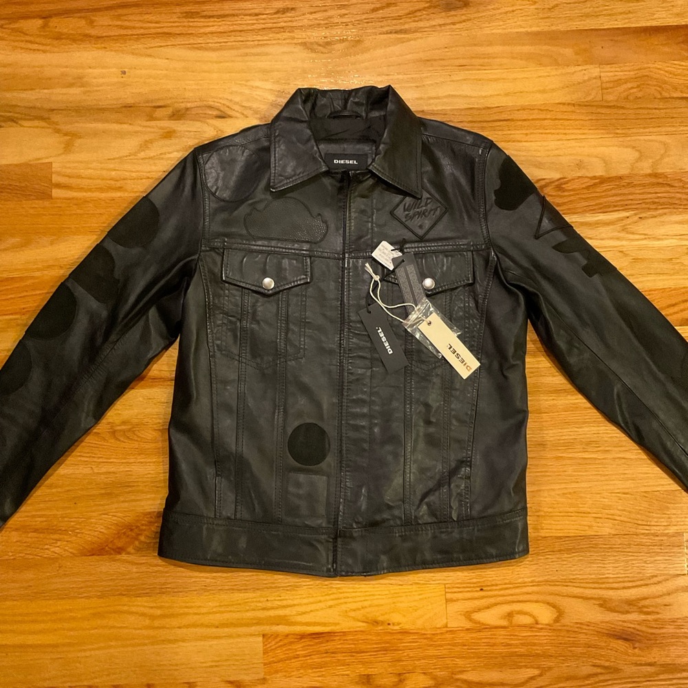 Diesel leather jacket
